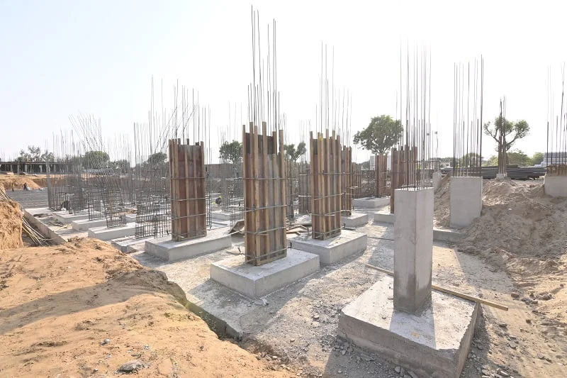 External drainage system placeholder